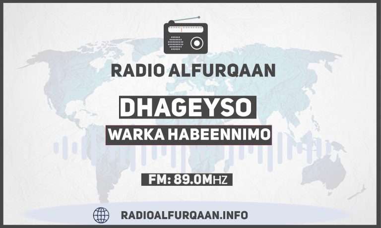 Dhageyso Warka Habeenimo 14-05-1446